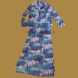 Vintage pointillism set